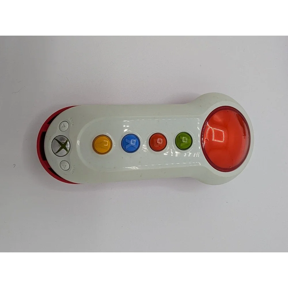 X Box 360 4x Big Button Pad Scene It Wireless Buzzer Controllers + IR RECEIVER